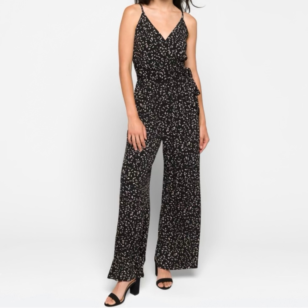 Kaileigh Rochelle Knit Jumpsuit in Black | Size S